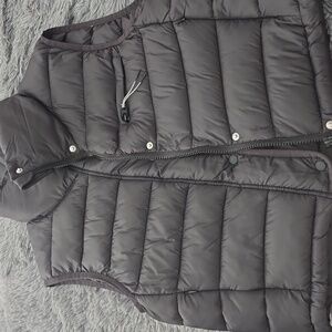 Zara CROPPED Puffer Vest